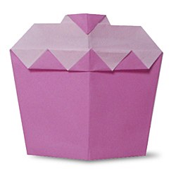 Оригами торт
