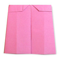 Оригами юбка-брюки