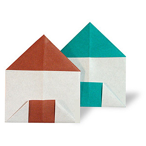 Оригами дом
