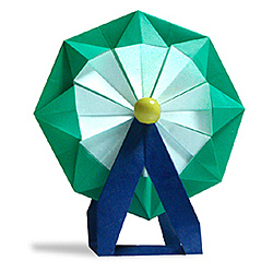 Объемные 3д оригами для детей