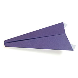 Оригами бумажный самолет