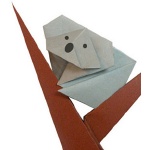 Оригами коала
