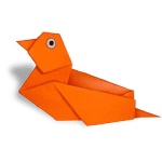 Оригами утка